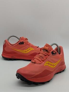 Saucony Peregrine 12 Red S10737-32 Trail Running Shoes Sneakers - Women's Size 8